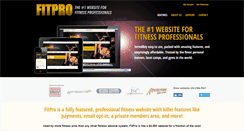 Desktop Screenshot of fitprosites.com